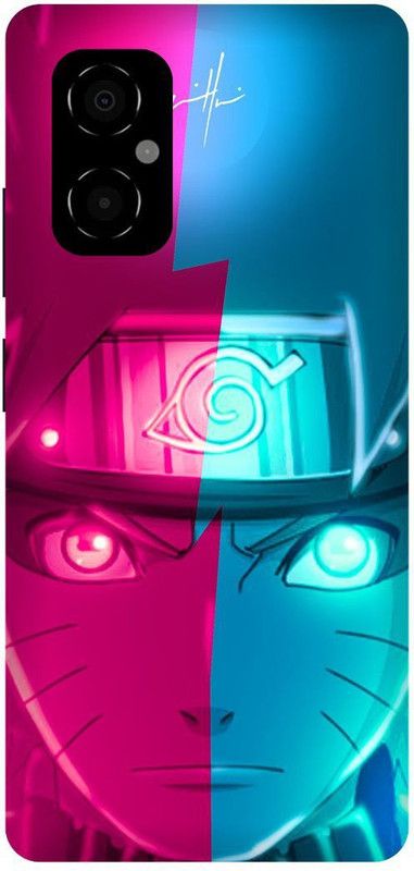 play fast Back Cover for POCO M4 5G, MZB0BRWIN, NARUTO, SHIPPUDEN, SUSUKI  (Multicolor, Hard Case, Pack of: 1)