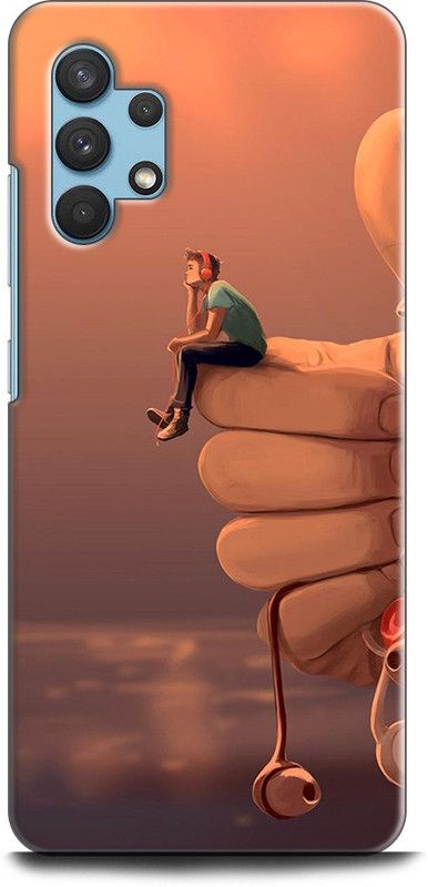 Afterglow Back Cover for SAMSUNG Galaxy A32 ALONE, SMILE, NATURE, BEAUTIFUL, BOTTLE  (Multicolor, Shock Proof, Pack of: 1)