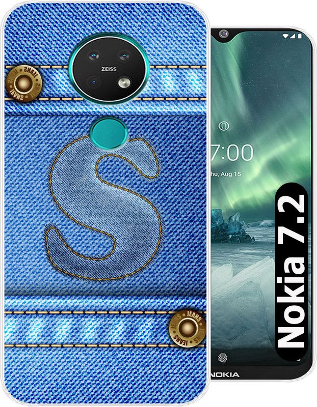 Unitrend Back Cover for Nokia 7.2 , Nokia 6.2  (Multicolor, Flexible, Silicon, Pack of: 1)