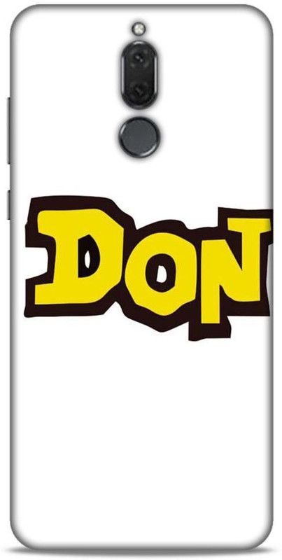 Keviv Back Cover for Honor 9i  (Yellow, White, 3D Case, Pack of: 1)