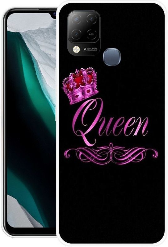 NEVYZAP Back Cover for Infinix Hot 10s  (Black, Silicon, Pack of: 1)