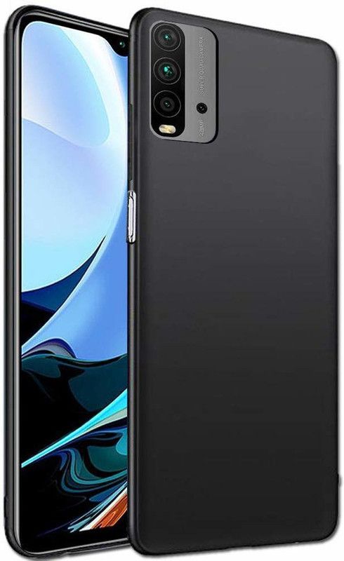 INFINITYWORLD Back Cover for Redmi 9 Power  (Black, Shock Proof, Pack of: 1)