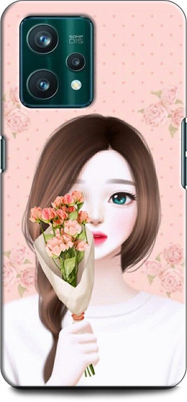 KEYCENT Back Cover for Realme 9 Pro+ 5G, RMX3392 GIRL, WOMEN ARTWORK, ANIME, PRETTY, BEUTY  (Multicolor, Shock Proof, Pack of: 1)