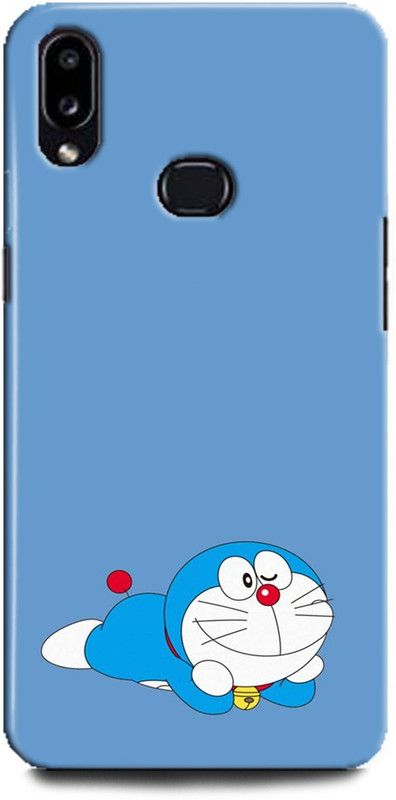 WallCraft Back Cover for Samsung Galaxy A10s DORAEMON, NOBITA, ANIMATION, CARTOON, ANIME  (Multicolor, Dual Protection, Pack of: 1)