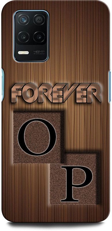 INTELLIZE Back Cover for Realme 8 5G OP, O LOVE P, P LOVE O, O LETTER, P LETTER, OP NAME  (Multicolor, Hard Case, Pack of: 1)