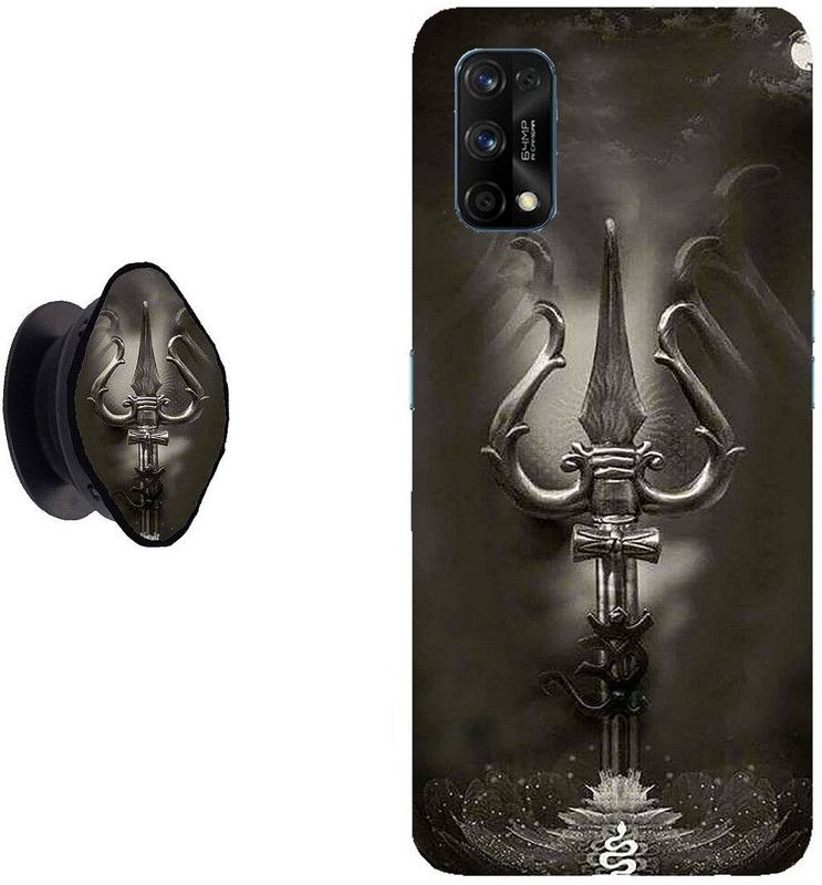 SPBR Back Cover for Realme 7 Pro  (Grey, Cases with Holder)