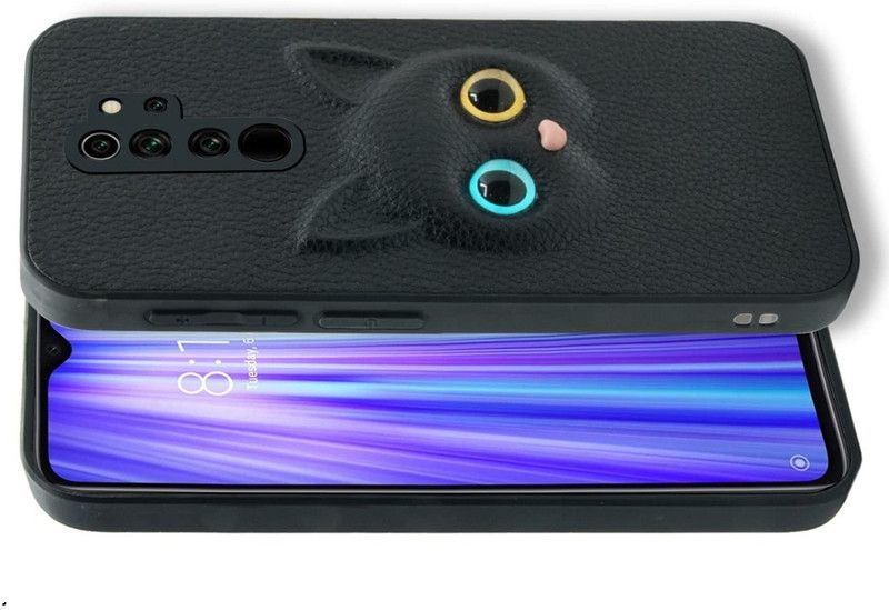 Fastship Front & Back Case for Cat Eye POCO M2  (Black, Grip Case)