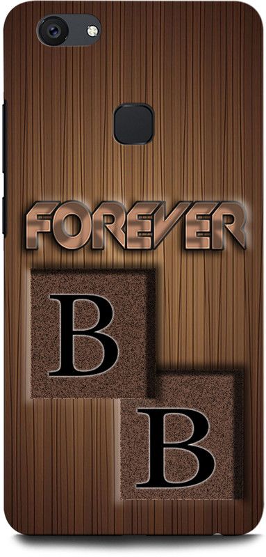 INTELLIZE Back Cover for VIVO V7+ BB, B LOVE B, B LETTER, BB NAME  (Multicolor, Hard Case, Pack of: 1)