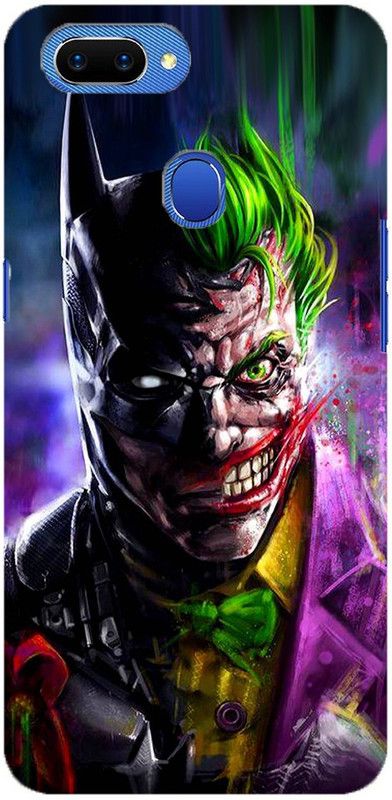 NDCOM Back Cover for Oppo A5 Batman And Joker Printed  (Multicolor, Hard Case, Pack of: 1)