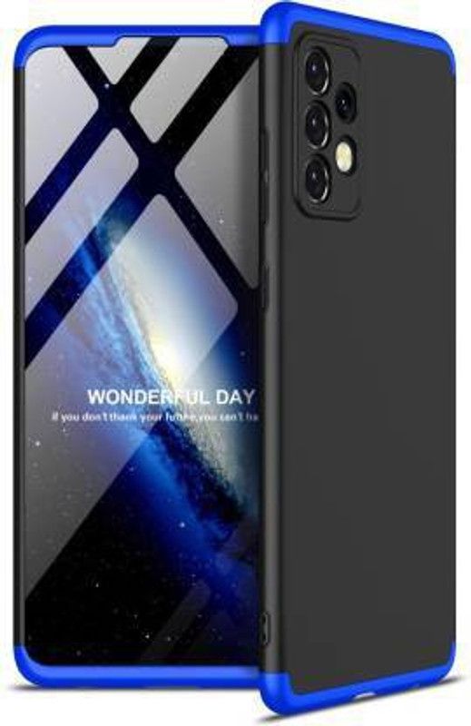 FLEETIA Back Cover for Samsung Galaxy A52s  (Blue, Pack of: 1)