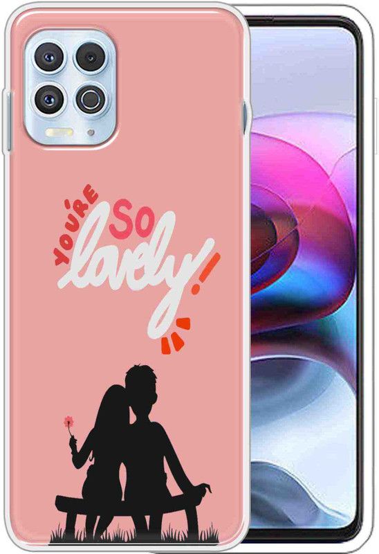 Vascase Back Cover for Moto Edge S  (Pink, Black, Dual Protection, Silicon, Pack of: 1)
