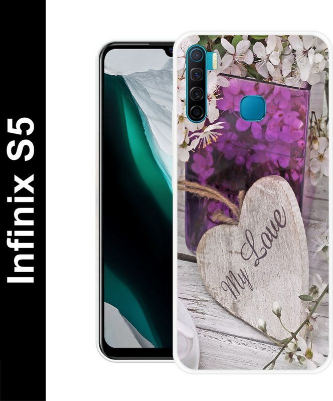 Artage Back Cover for Infinix S5  (Multicolor, Silicon, Pack of: 1)