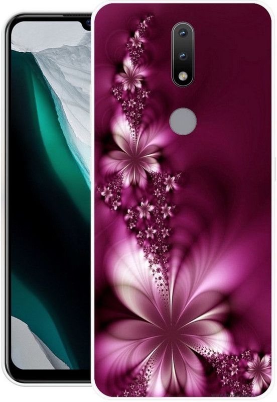 BLUEBUG Back Cover for Nokia 4.2  (Multicolor, Grip Case, Silicon)
