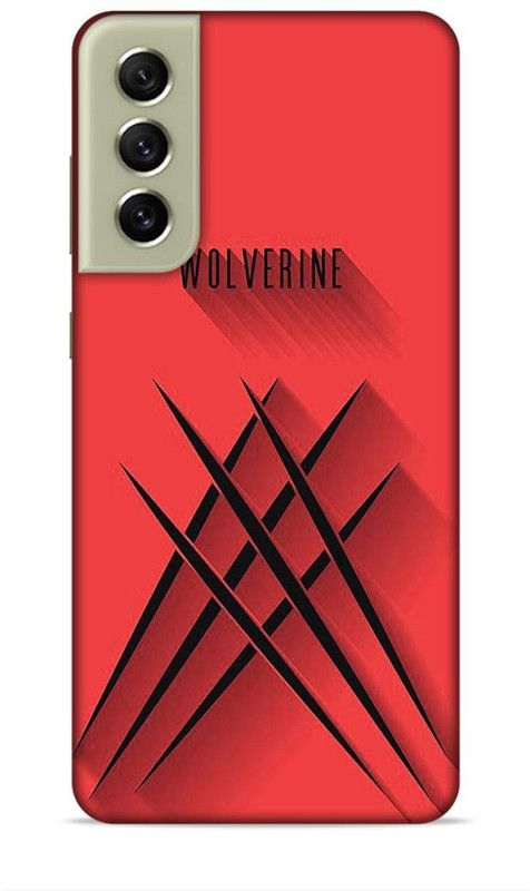 Keviv Back Cover for Samsung Galaxy S21 FE 5G  (Red, Black, Hard Case, Pack of: 1)