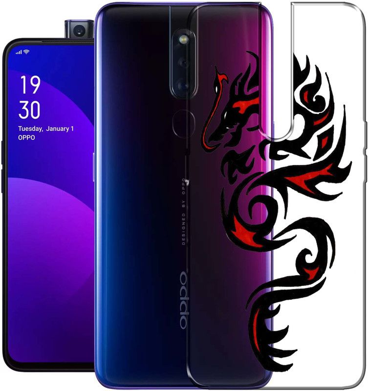 Khushal Back Cover for Oppo F11 Pro, High Quality printed back case  (Multicolor, Dual Protection, Silicon, Pack of: 1)