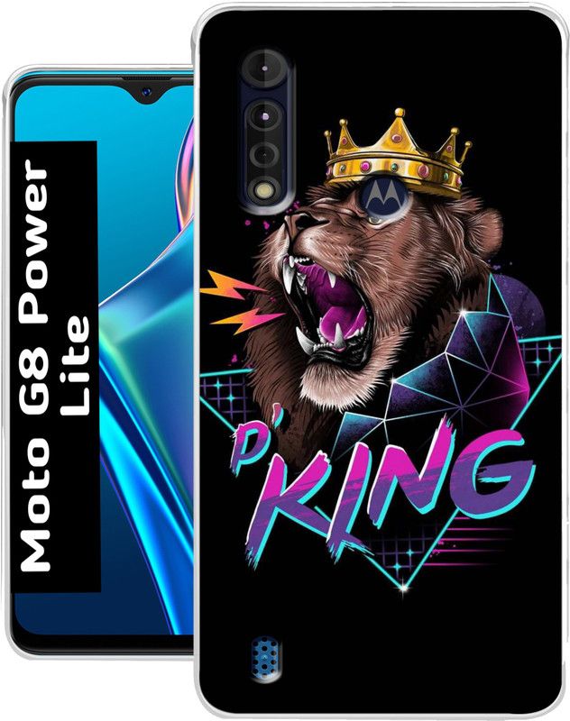 JINE2LIFE Back Cover for Motorola Moto G8 Power Lite  (Multicolor, Grip Case, Silicon)