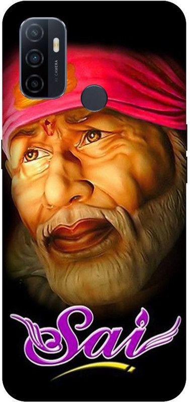 UMPRINT Back Cover for Oppo A33/Oppo CPH2137 Lord Sai Saibaba Printed Back Cover  (Multicolor, Hard Case, Pack of: 1)