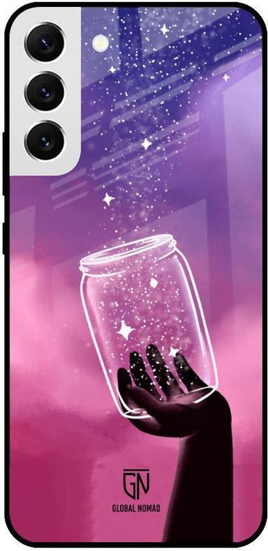 GLOBAL NOMAD Back Cover for Samsung Galaxy S22 5G  (Multicolor, Grip Case, Silicon, Pack of: 1)