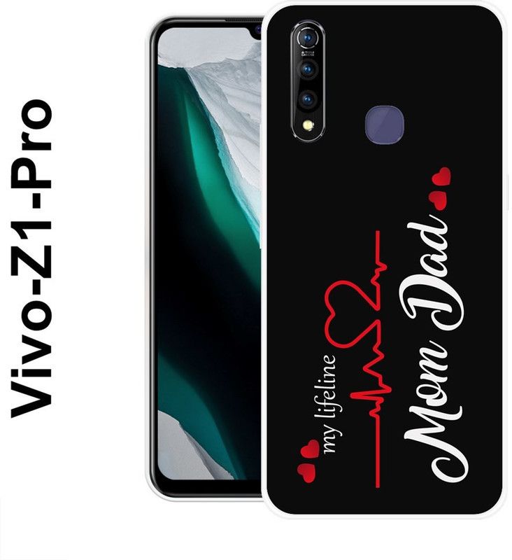 KUDI Back Cover for Vivo Z1 Pro  (Multicolor, Silicon)