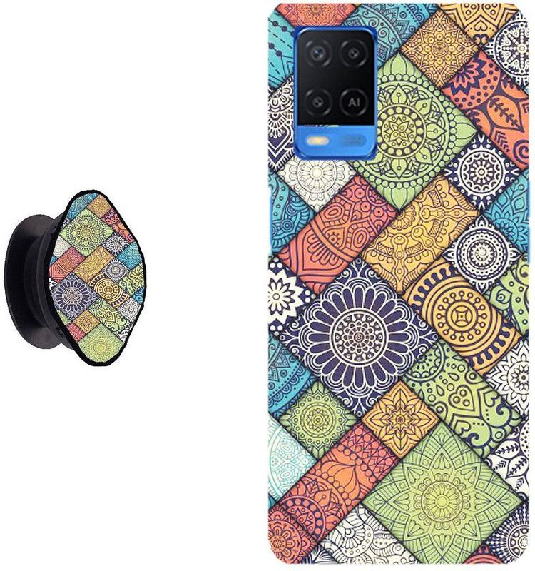 My Swag Back Cover for OPPO A54  (Multicolor, Cases with Holder, Pack of: 1)