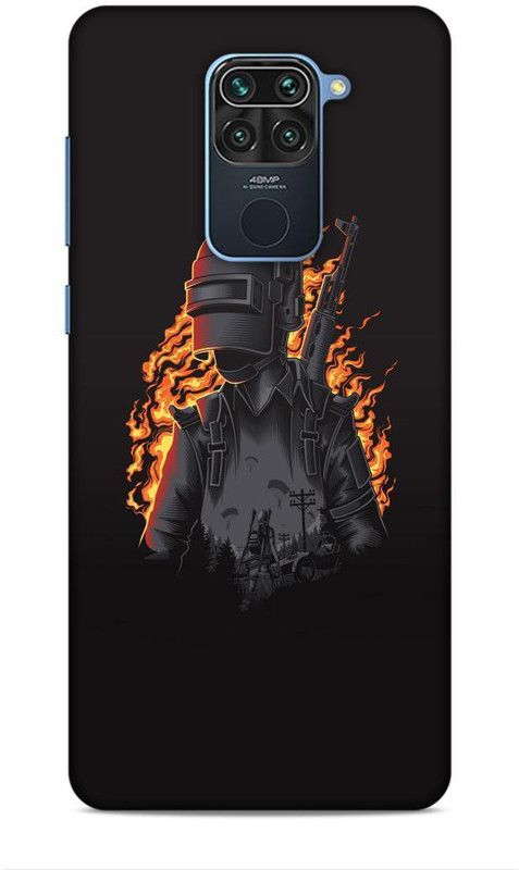 CRAFTARA Back Cover for Xiaomi Redmi Note 9  (Black)