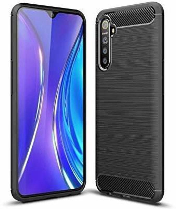 RF Mobiles Back Cover for Oppo F15  (Black, Shock Proof, Pack of: 1)