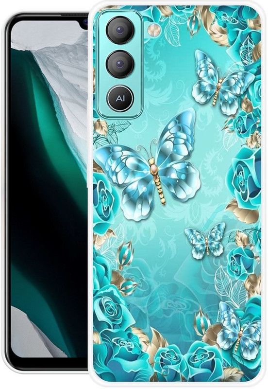 Krtagy Back Cover for Tecno Pop 5 pro, Tecno Pop 5 Lite  (Multicolor, Dual Protection, Silicon, Pack of: 407)