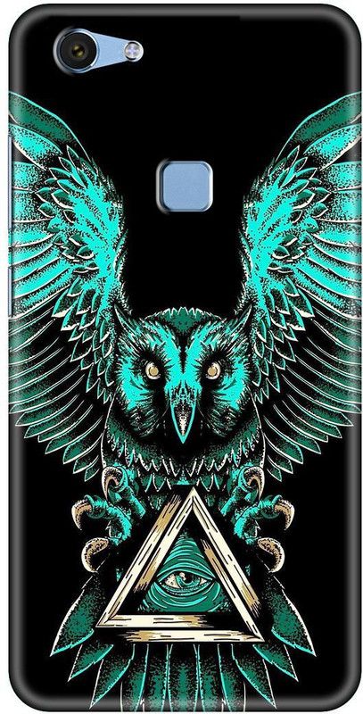 Zappy Back Cover for Y81, Vivo Y83, Vivo 1803  (Black, Green, Hard Case)