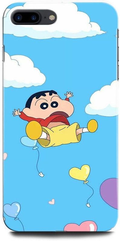 ORBIQE Back Cover for APPLE iPhone 8 Plus SHINCHAN, CARTOON. FUNNY, CUTE, SHINCHAN  (Multicolor, Hard Case, Pack of: 1)