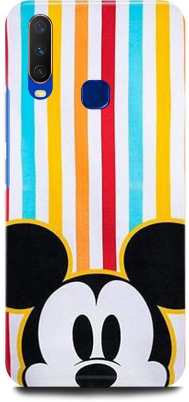 play fast Back Cover for Vivo Y15, 1901 MICKEY, MOUSE, MINNIE, MOUSE, RAINBOW, LOVE  (Multicolor, Hard Case, Pack of: 1)