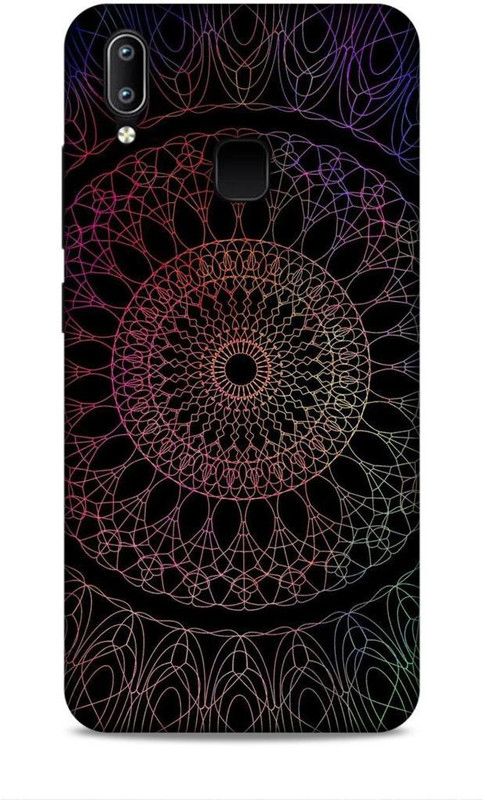Coverland Back Cover for Vivo Y91, Vivo Y95, Vivo Y93  (Black, Pink)