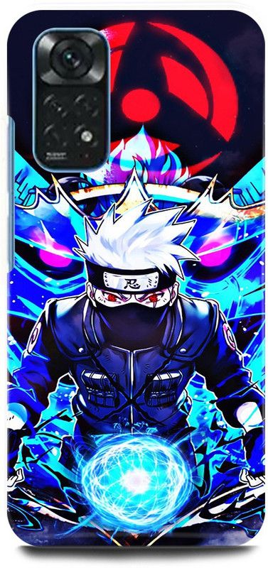 play fast Back Cover for Redmi Note 11 NARUTO, SHIPUDDEN, SUSUSKE, UCHIHA, NARUHINA, NEON  (Multicolor, Hard Case, Pack of: 1)
