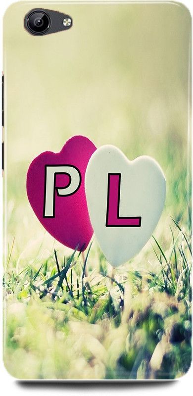 MP ARIES MOBILE COVER Back Cover for Vivo Y53/1606 P Loves L Name,P Name, L Letter, Alphabet,P Love L NAME  (Multicolor, Hard Case, Pack of: 1)