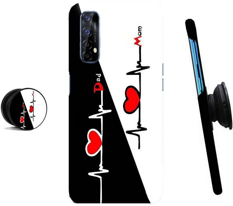 SPBR Back Cover for Realme 7, Realme Narzo 30 4G, Realme Narzo 20 Pro  (Black, White)