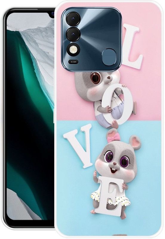 Krtagy Back Cover for Tecno Spark 8T, Tecno Spark 8  (Multicolor, Dual Protection, Silicon, Pack of: 95)