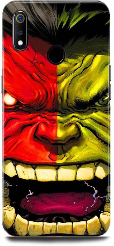 MP ARIES MOBILE COVER Back Cover for Realme 3 Pro,RMX1851, Hulk Angry Hulk Marvel Avengers Superhero captain america  (Multicolor, Hard Case, Pack of: 1)