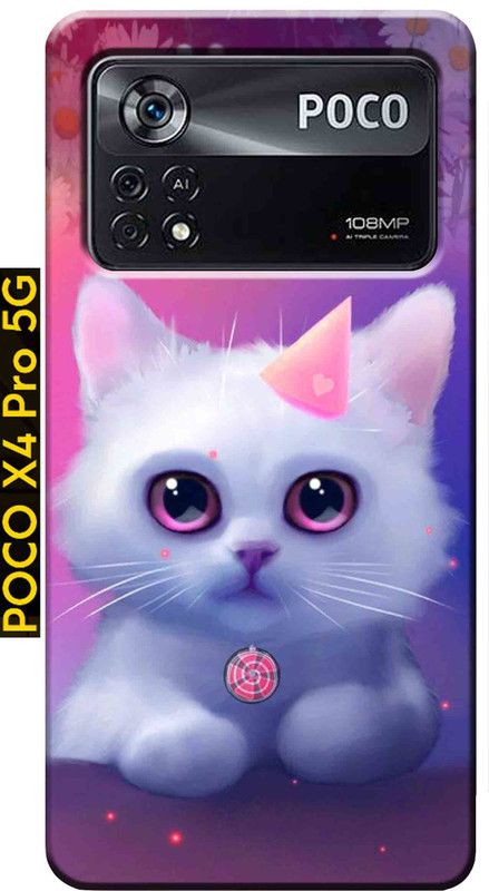 YorktoSis Back Cover for Poco X4 Pro 5G 2853  (Multicolor, Dual Protection, Silicon, Pack of: 1)