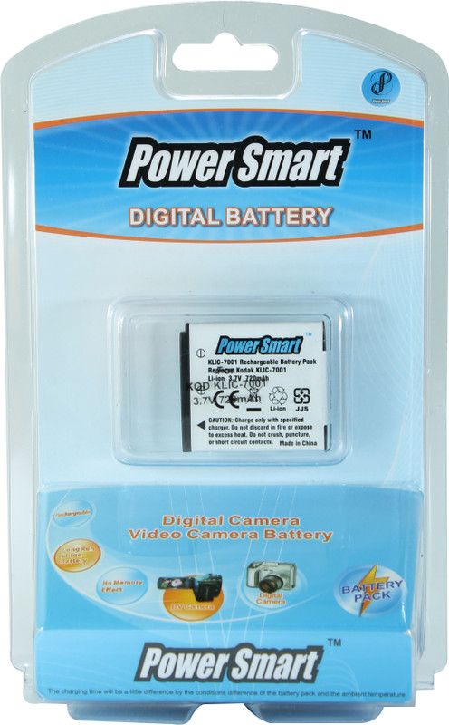 Power Smart 720mah For Kodak Klic-7001 Battery