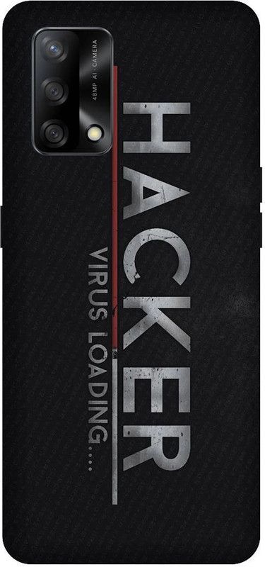 SAVETREE Back Cover for Oppo F19, CPH2219, Oppo F19s, CPH2223, Hacker, Virus Loading  (Multicolor, 3D Case, Pack of: 1)