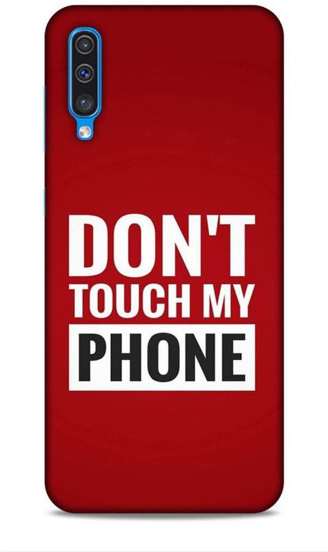 Coverland Back Cover for Samsung Galaxy A50  (Red, White, Pack of: 1)