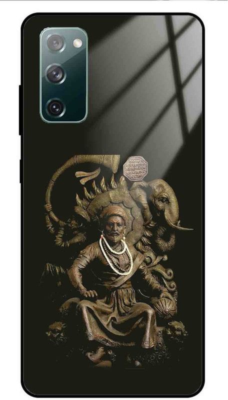 NDCOM Back Cover for Samsung Galaxy S20 FE Shivaji Maharaj Art Printed Glass Case  (Multicolor, Grip Case, Pack of: 1)