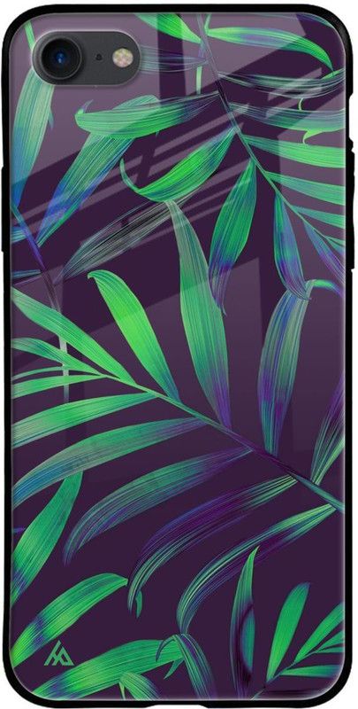 Hocopoco Back Cover for Apple iPhone SE 2020  (Green, Blue, Grip Case, Silicon, Pack of: 1)
