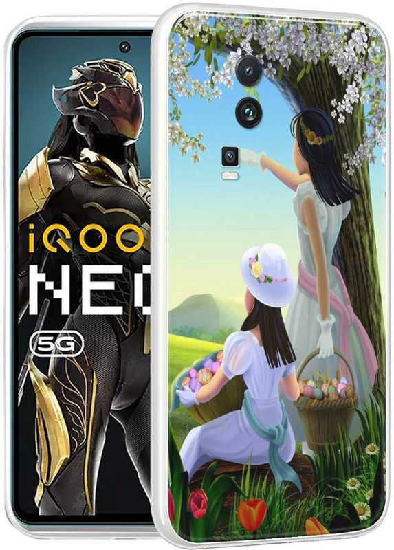 Vascase Back Cover for iQOO Neo 7  (Multicolor, Dual Protection, Silicon, Pack of: 1)