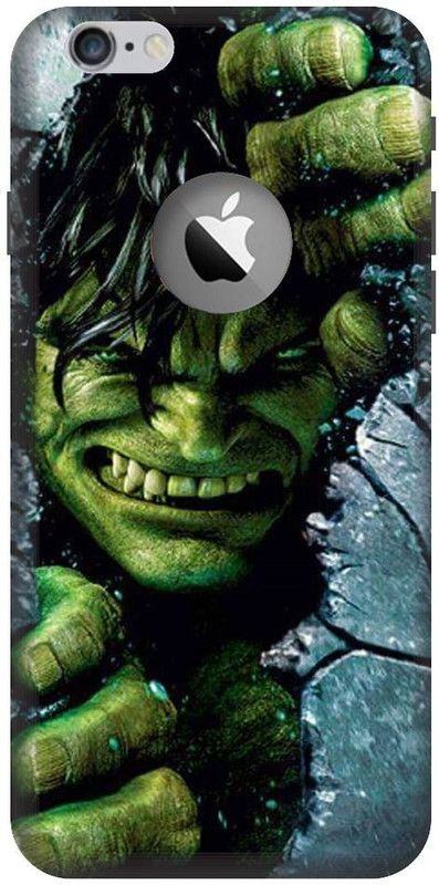 BYXIS Back Cover for iphone 6 cut Hulk, Angry Hulk, Marvel, Avengers, Superhero, Comic  (Multicolor, Shock Proof, Pack of: 1)