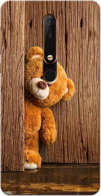 Hansviprint Back Cover for Nokia 6.1  (Multicolor, Grip Case, Silicon, Pack of: 1)