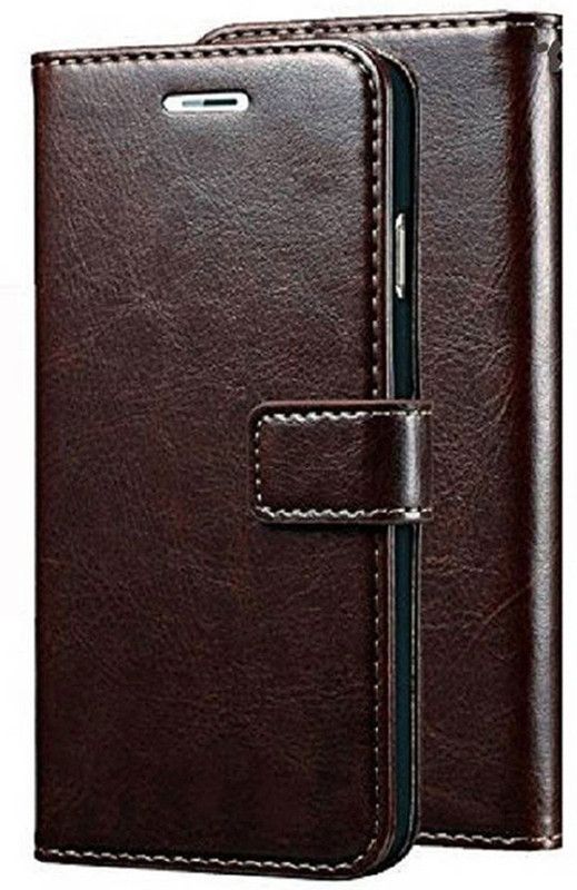FASHIONPRO Flip Cover for Oppo A9 2020  (Brown, Pack of: 1)