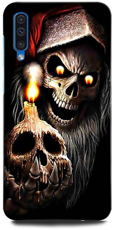ORBIQE Back Cover for SAMSUNG Galaxy A50s SKULL, GAMES, ANIME, SKULLGRIMREAPER, POKER, DARKNESS  (Multicolor, Hard Case, Pack of: 1)