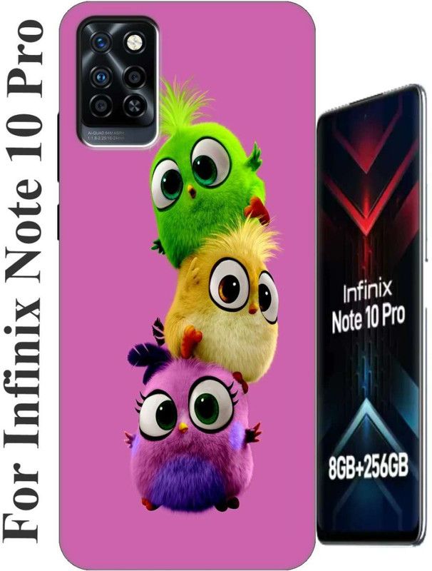 Auqueno Back Cover for Infinix Note 10 Pro 2829  (Yellow, Flexible, Silicon, Pack of: 1)