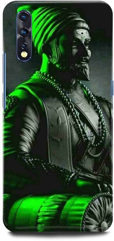JUGGA Back Cover for vivo Z1x, 1917, CHATRAPATI, SHIVA, JI, MAHARAJ, MARATHA,HISTORY, KING  (Green, Hard Case, Pack of: 1)