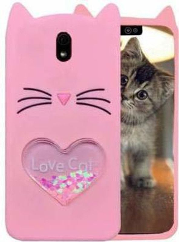 SUGGU Back Cover for Mi 8A  (Pink)